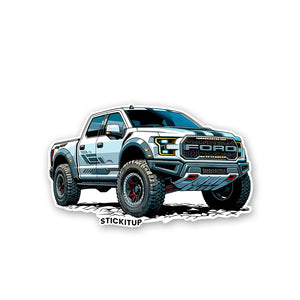 Ford Sticker waterproof vinyl decal for laptop, bike, car & bottle