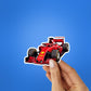 Formula 1 Sticker waterproof vinyl decal for laptop, bike, car & bottle