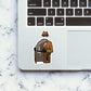 Found The Cat Sticker waterproof vinyl decal for laptop, bike, car & bottle