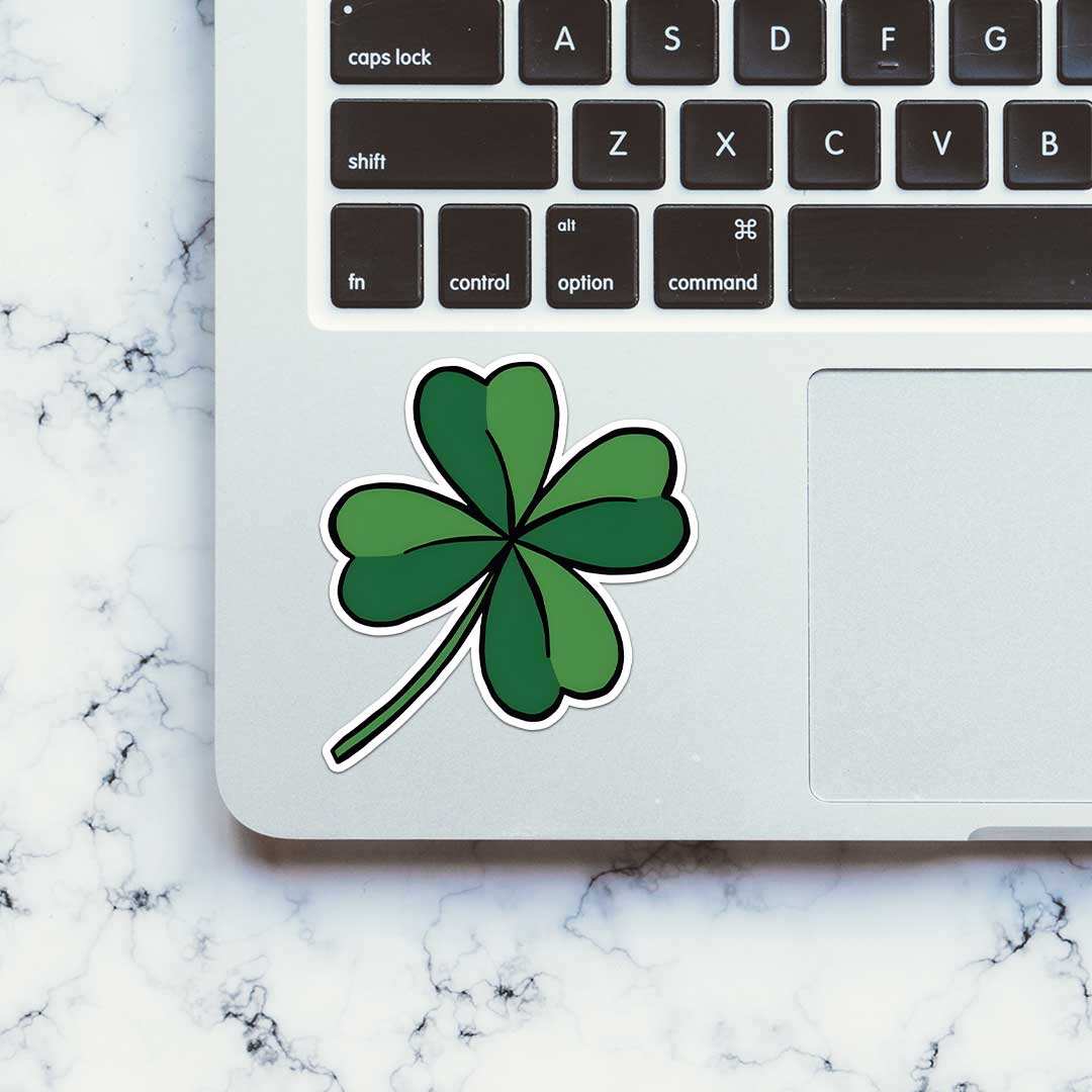 Four - Leaf Clover Sticker - STICK IT UP