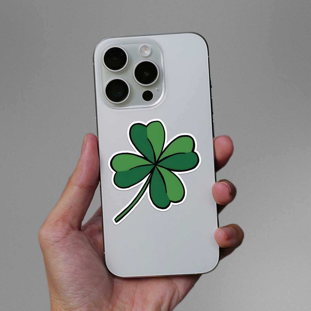 Four - Leaf Clover Sticker - STICK IT UP