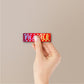 Fragile 1.0 Holographic Stickers - Holographic stickers | STICK IT UP