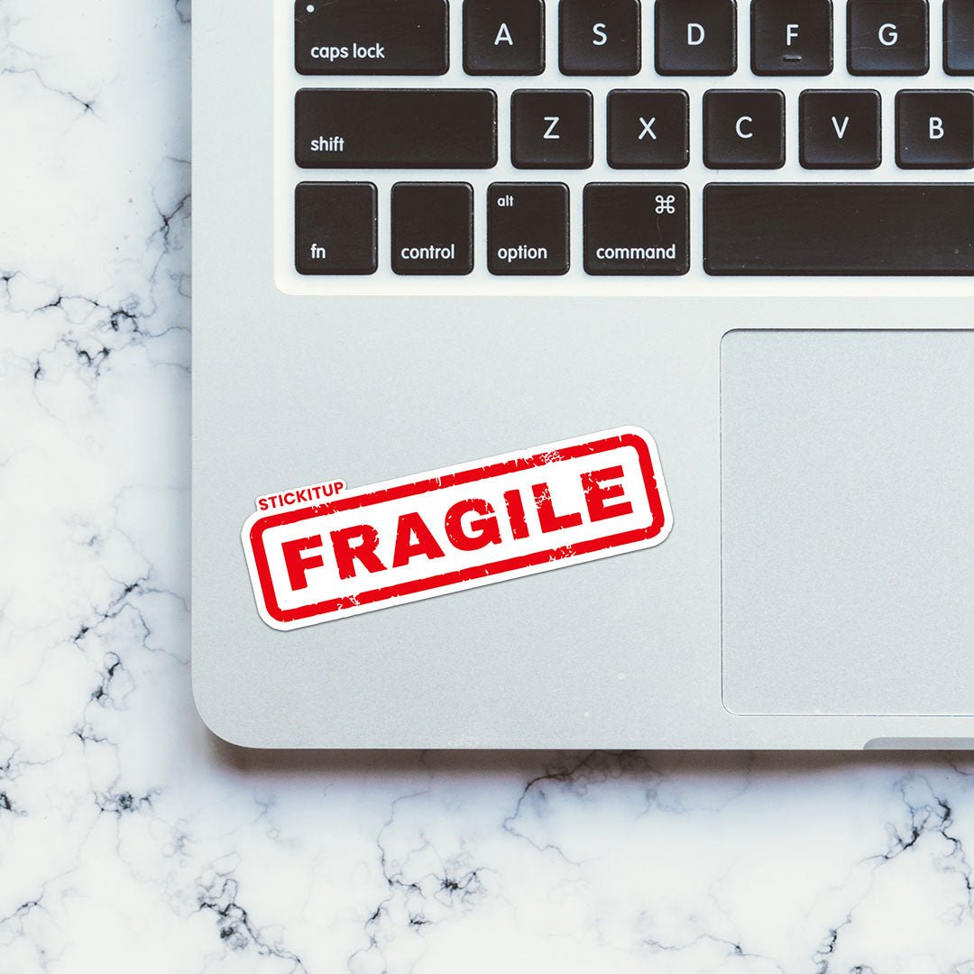 Fragile Computer Sticker Buy Fragile Sticker Online | Premium Waterproof Vinyl | STICK IT UP