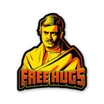 Free Hugs 0.1 Sticker waterproof vinyl decal for laptop, bike, car & bottle