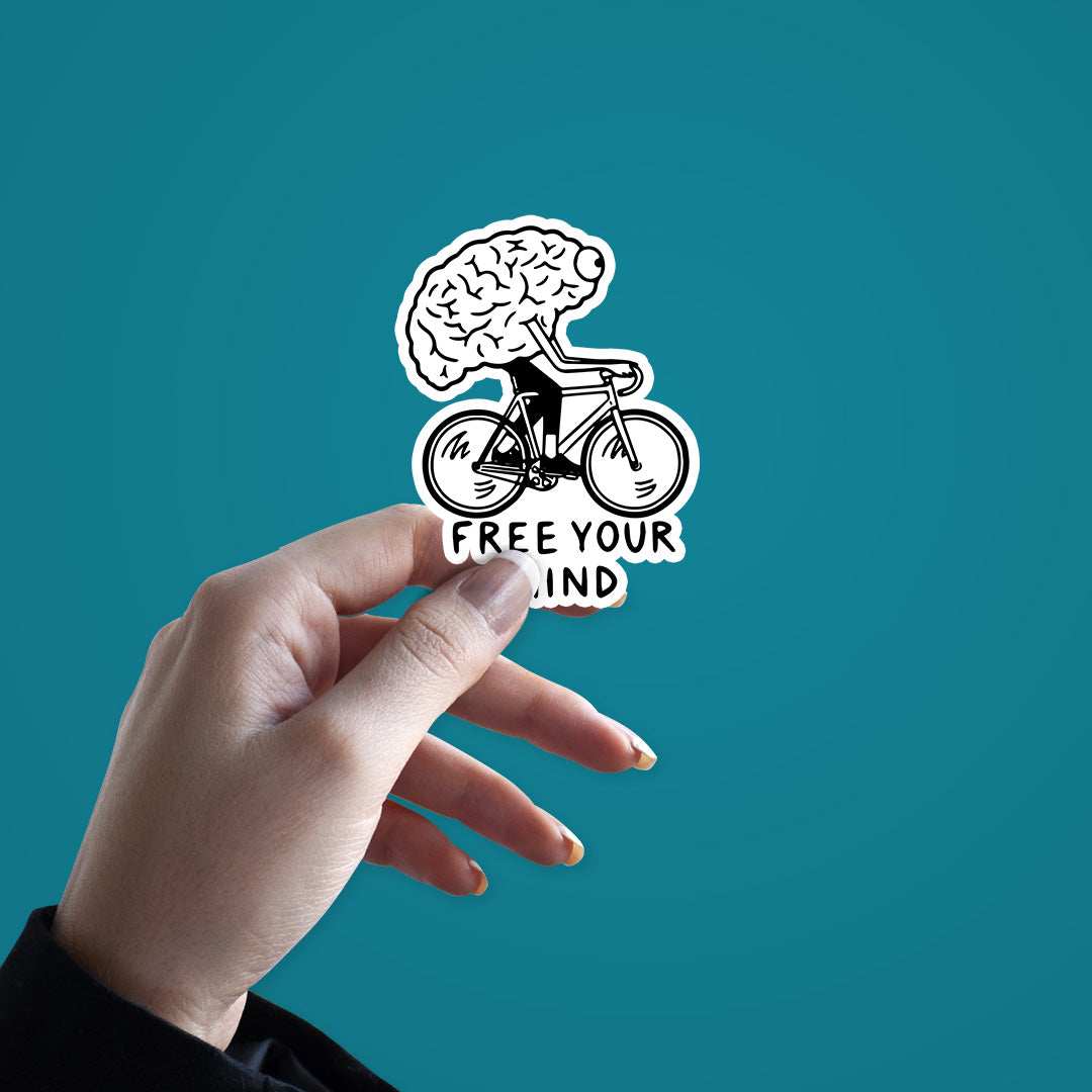 Free Your Mind Sticker - STICK IT UP