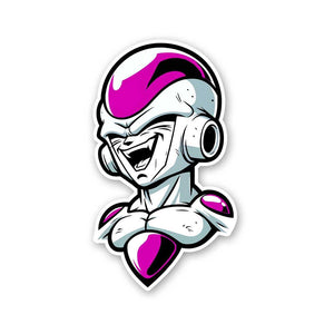 Frieza Sticker waterproof vinyl decal for laptop, bike, car & bottle
