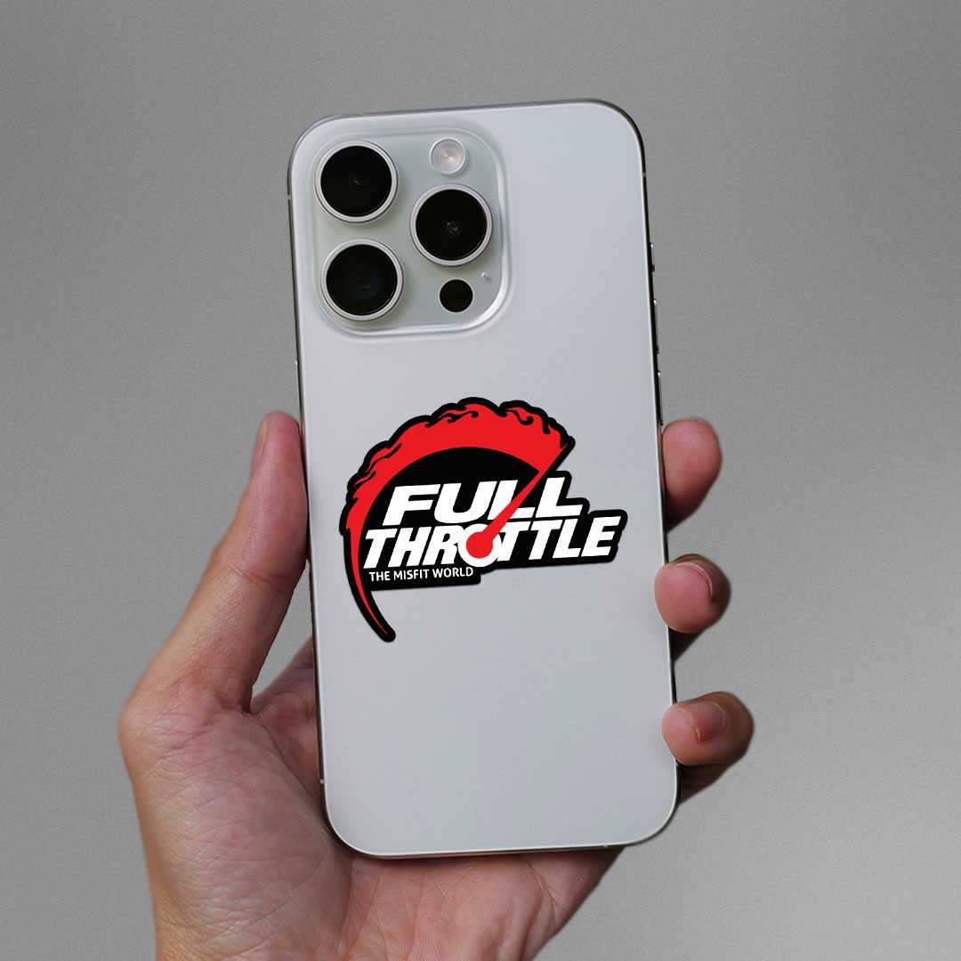 Full Throttle Sticker - STICK IT UP