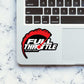 Full Throttle Sticker waterproof vinyl decal for laptop, bike, car & bottle