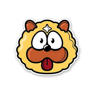 Funny Roar Sticker waterproof vinyl decal for laptop, bike, car & bottle