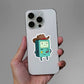 Game Boy Sticker waterproof vinyl decal for laptop, bike, car & bottle