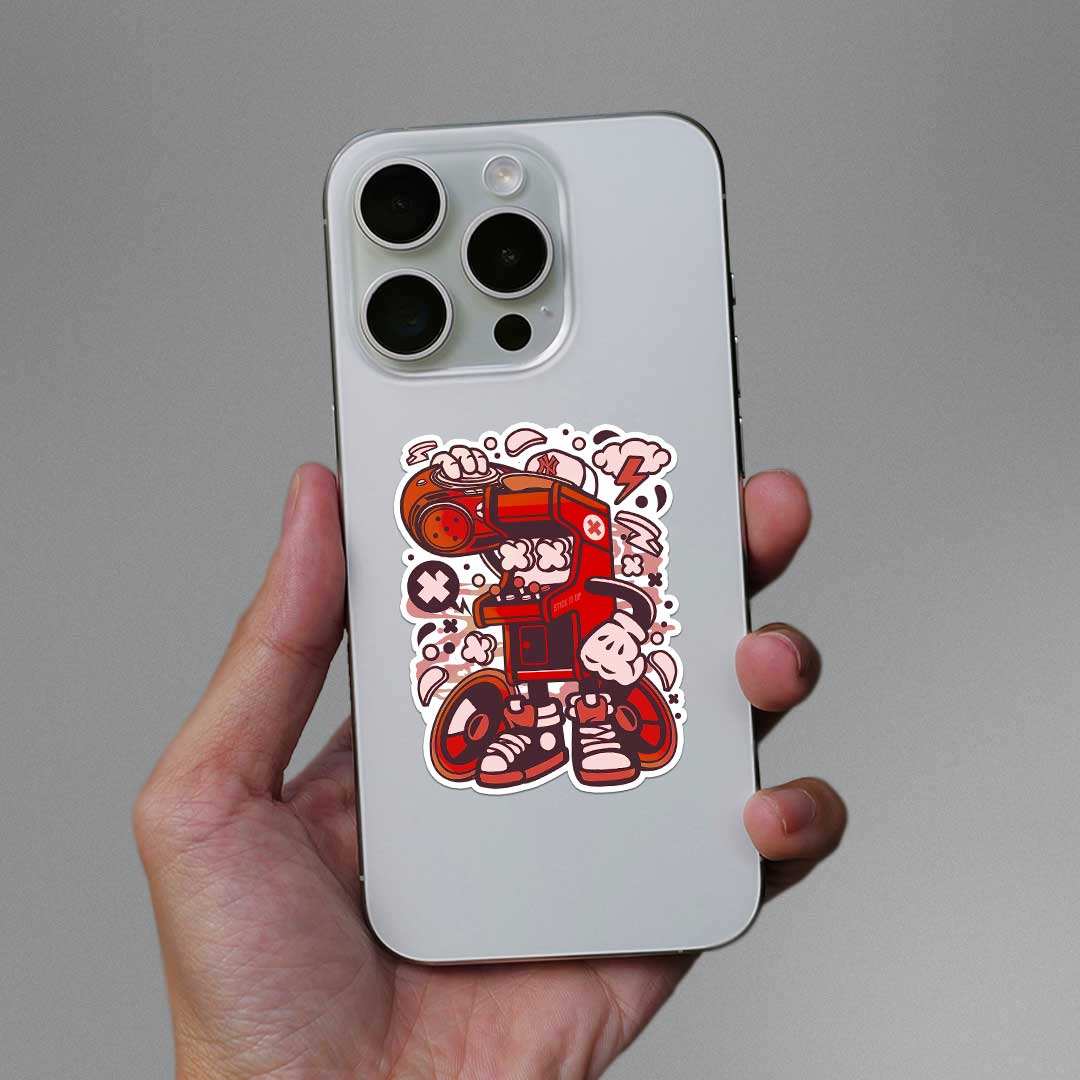 Game lover Sticker waterproof vinyl decal for laptop, bike, car & bottle