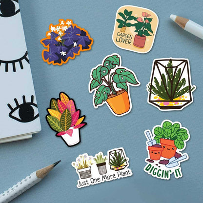 Gardening Sticker Packs [50 sticker] - STICK IT UP