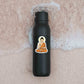 Gautam Buddha Sticker waterproof vinyl decal for laptop, bike, car & bottle