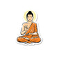 Gautam Buddha Sticker waterproof vinyl decal for laptop, bike, car & bottle