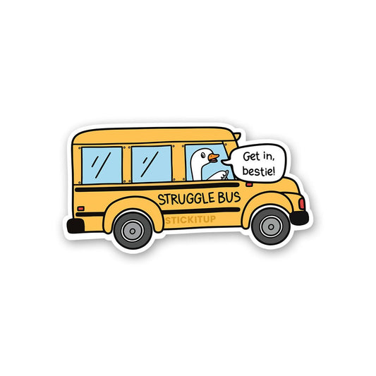 Get In Bestie Sticker - STICK IT UP