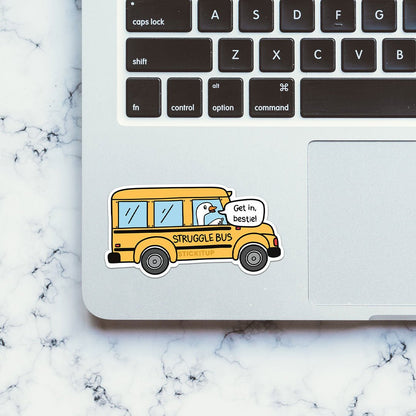 Get In Bestie Sticker - STICK IT UP