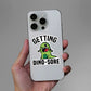 Getting Dinosore Sticker waterproof vinyl decal for laptop, bike, car & bottle