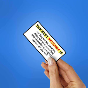 Getting Hotter, Smarter Sticker waterproof vinyl decal for laptop, bike, car & bottle