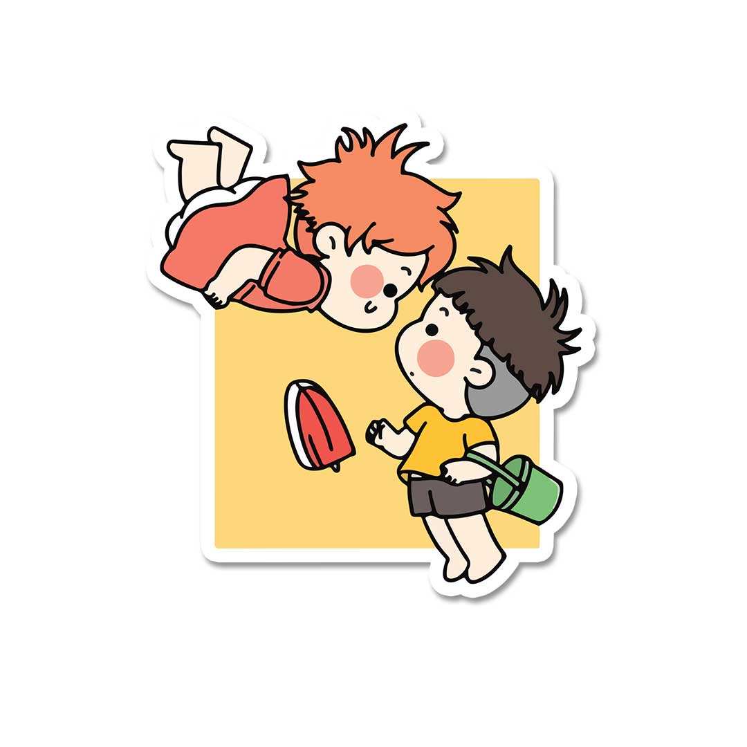 Ghibli Ponyo Sticker - STICK IT UP