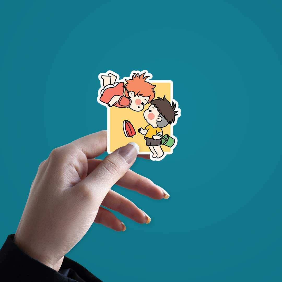 Ghibli Ponyo Sticker - STICK IT UP