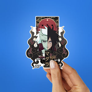 Ghost Of The Uchiha Sticker waterproof vinyl decal for laptop, bike, car & bottle