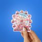 Giant Wheel Sticker waterproof vinyl decal for laptop, bike, car & bottle