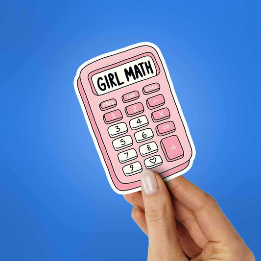 Girl Math Sticker - STICK IT UP
