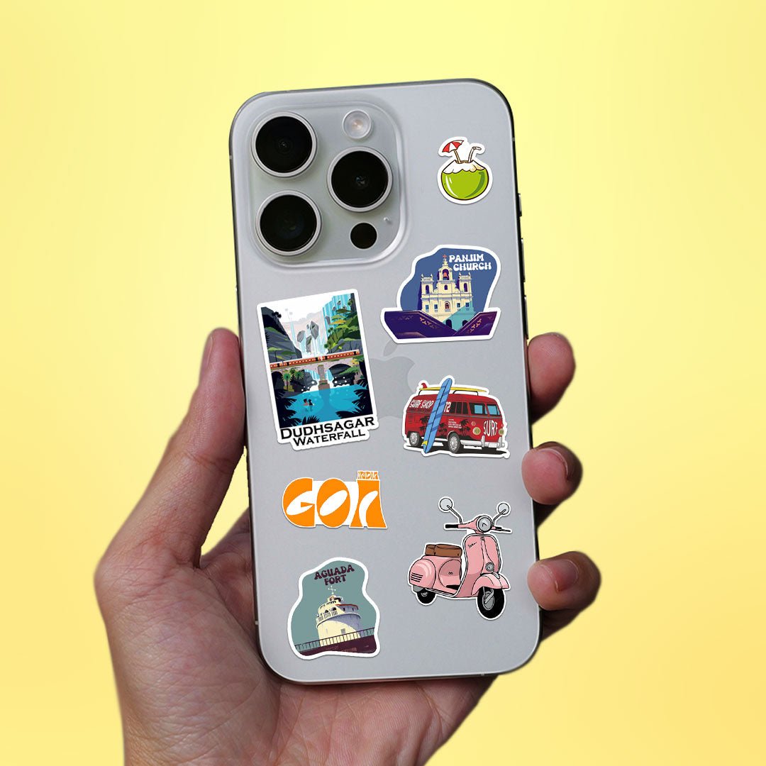 Goa Sticker Buy Goa Sticker Sheet Online | Premium Waterproof Vinyl | STICK IT UP