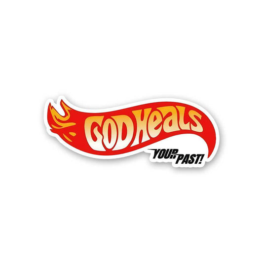 God Heals Sticker - STICK IT UP