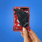 Godzilla Majestic Black & Red Sticker waterproof vinyl decal for laptop, bike, car & bottle
