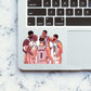 Golden State Warriors Team Sticker waterproof vinyl decal for laptop, bike, car & bottle