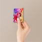 Golden Warrior Rage Holographic Stickers