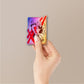 Golden Warrior Rage Holographic Stickers - Holographic stickers | STICK IT UP