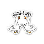 Goose Bump Sticker waterproof vinyl decal for laptop, bike, car & bottle