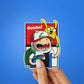 Gotcha Glitter Sticker - Glitter Stickers | STICK IT UP