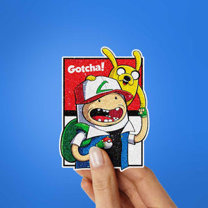 Gotcha Glitter Sticker - Glitter Stickers | STICK IT UP