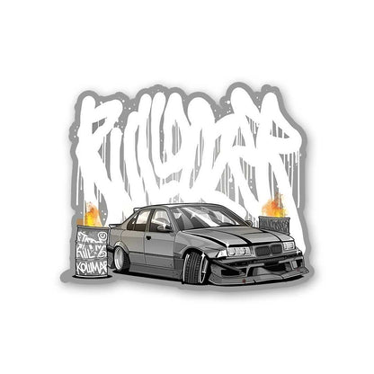 Graffiti Car Sticker waterproof vinyl decal for laptop, bike, car & bottle