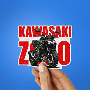 Green Black Sportbike Glitter Sticker - Glitter Stickers | STICK IT UP
