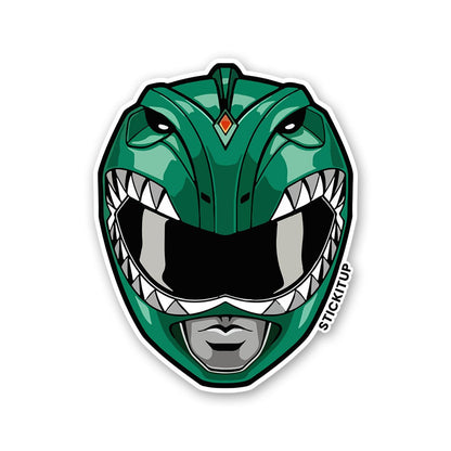 Green Ranger Sticker waterproof vinyl decal for laptop, bike, car & bottle