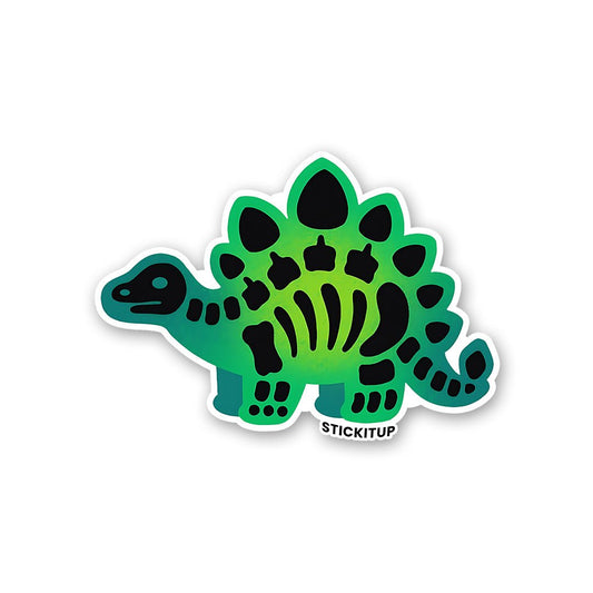 Green Stego Sticker - STICK IT UP