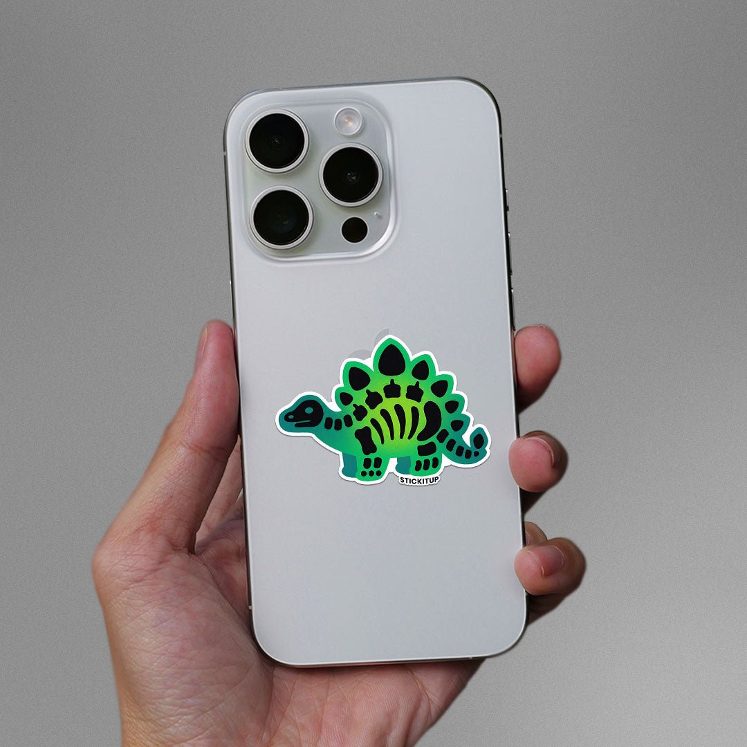 Green Stego Sticker - STICK IT UP