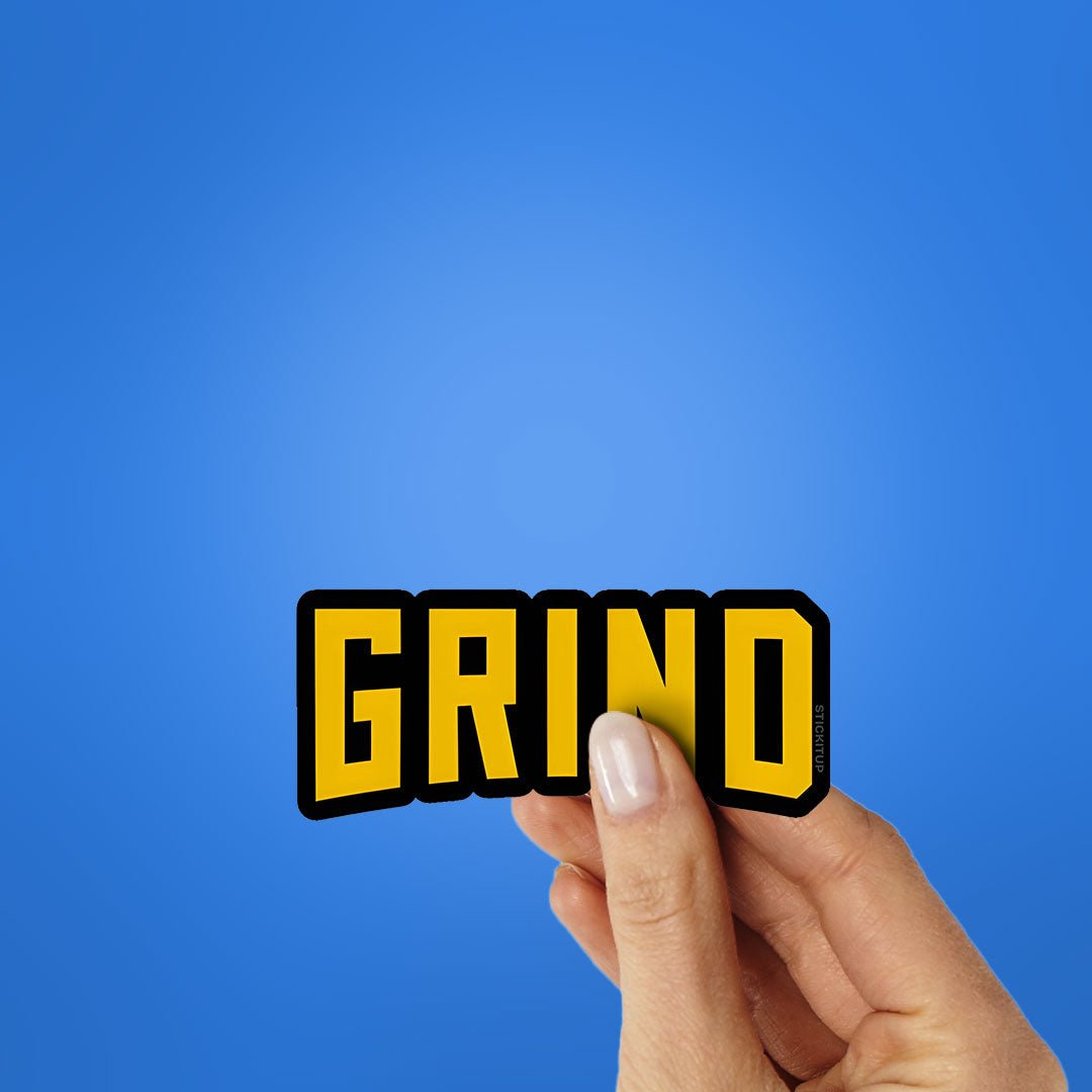 Grind Sticker - Stickers | STICK IT UP