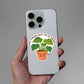 Grow Through What You Go Through Sticker waterproof vinyl decal for laptop, bike, car & bottle