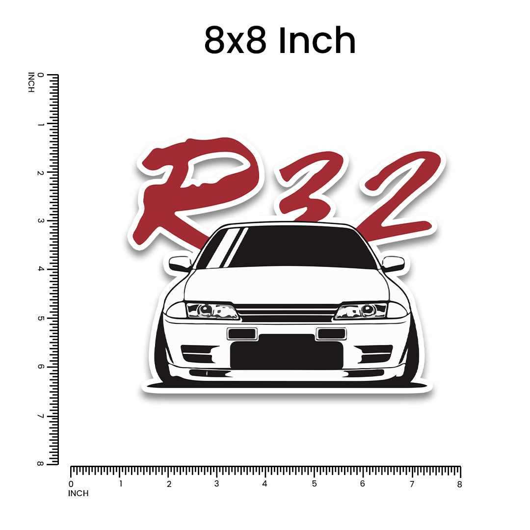 GTR R32 Bumper Sticker - STICK IT UP