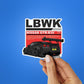 GTR R35 Sticker waterproof vinyl decal for laptop, bike, car & bottle