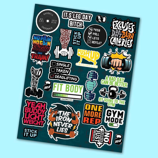 Gym Sheet - STICK IT UP