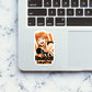 Haikyu Hinata Sticker waterproof vinyl decal for laptop, bike, car & bottle