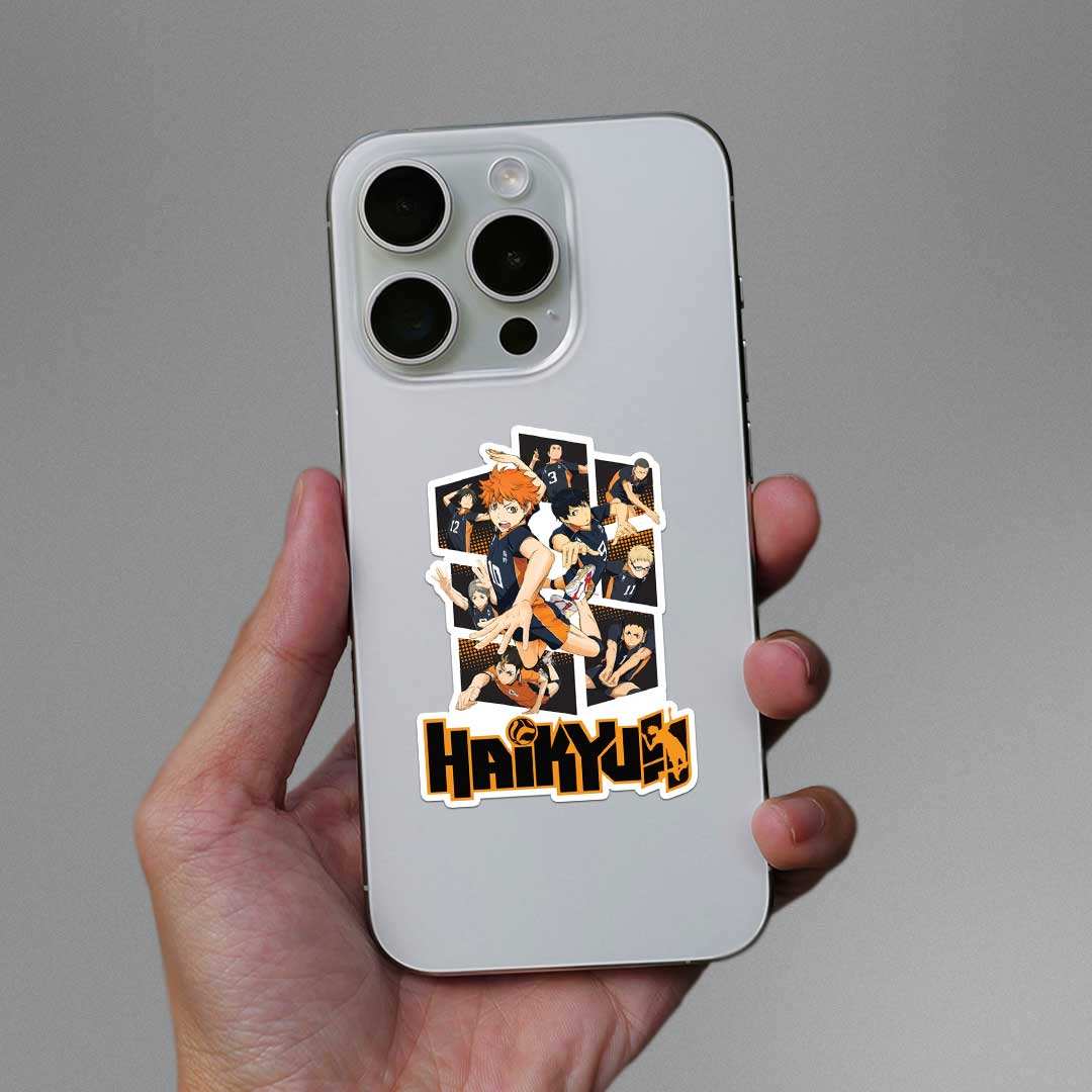 Haikyuu Squad Sticker - STICK IT UP