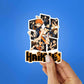 Haikyuu Squad Sticker waterproof vinyl decal for laptop, bike, car & bottle