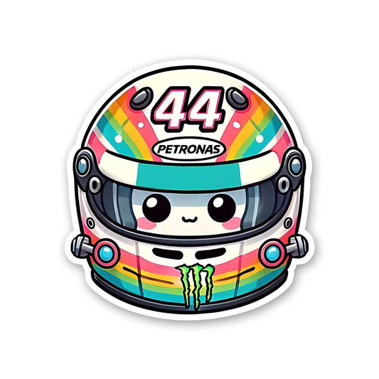 Hamilton Helmet Sticker - STICK IT UP
